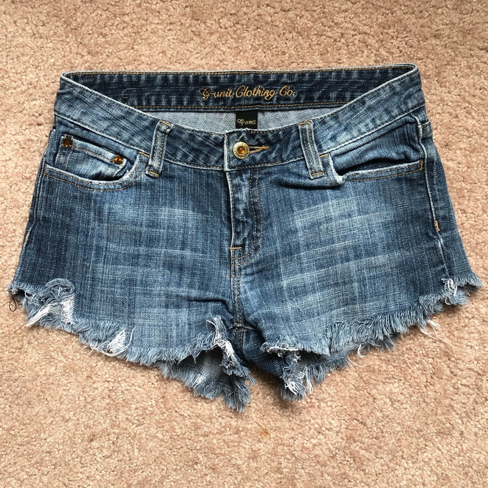 G Unit cutoff shorts
